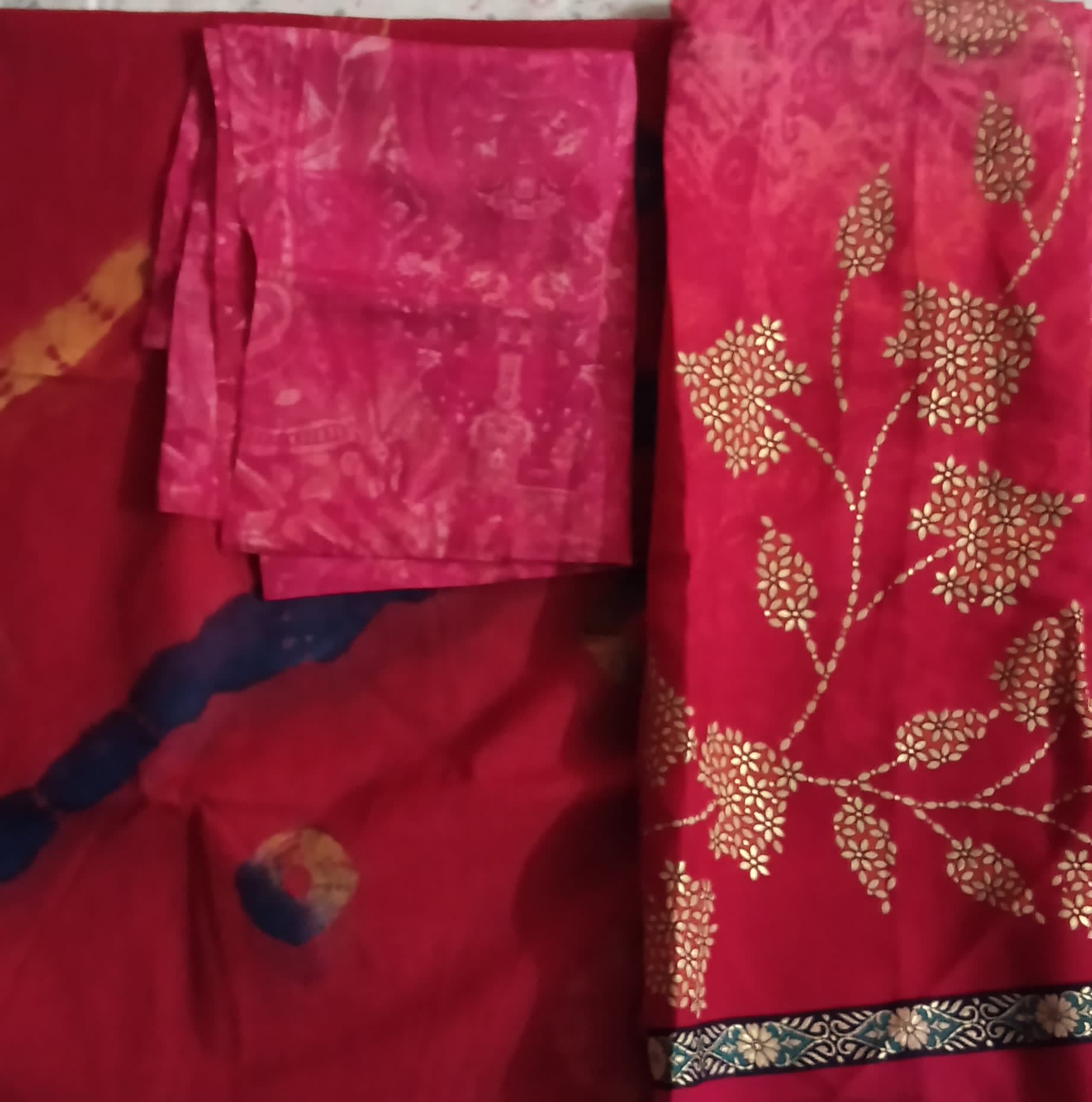 Rajasthani jam Silk dress