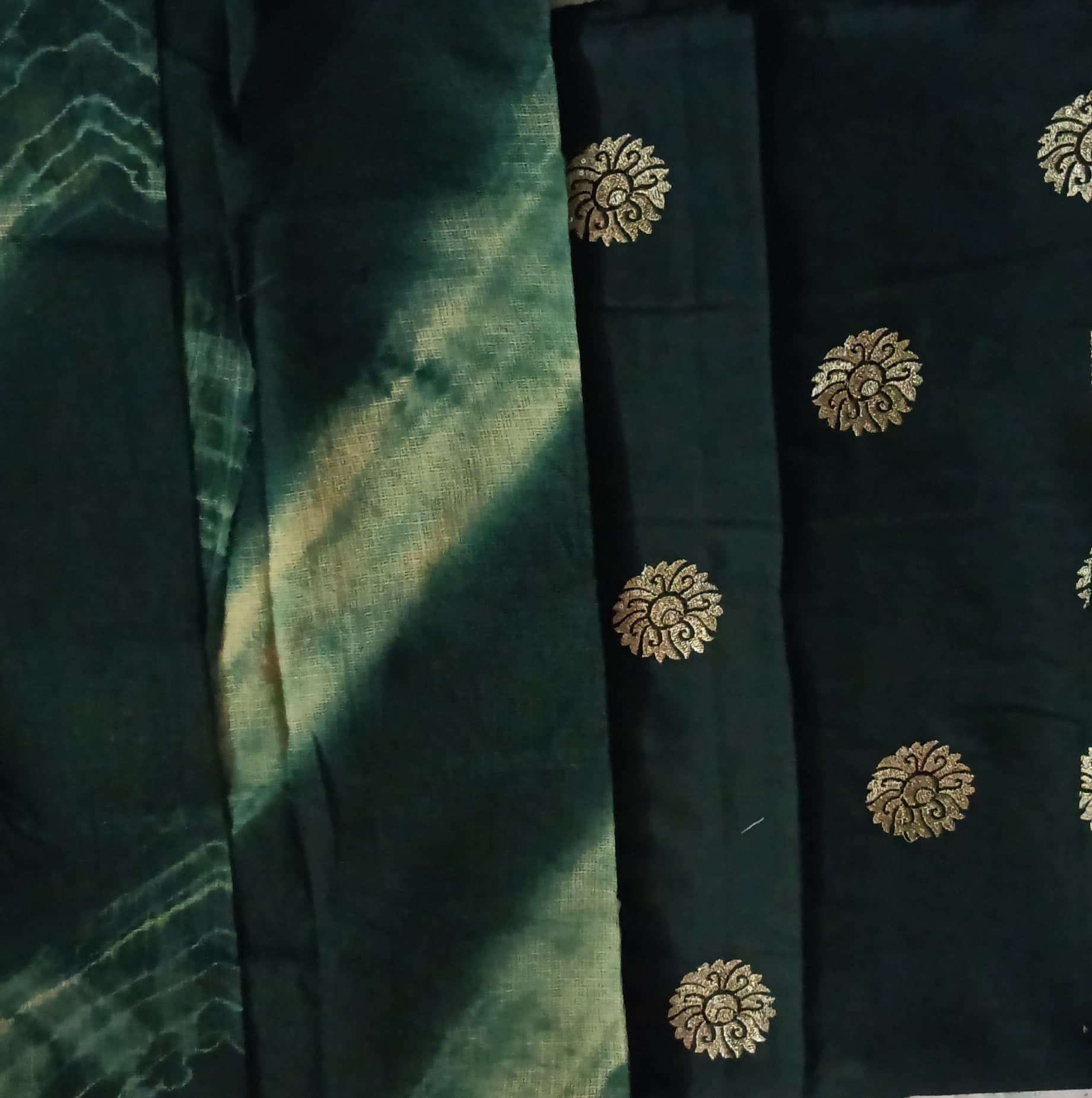 Rajasthani kolkata dress with mangji