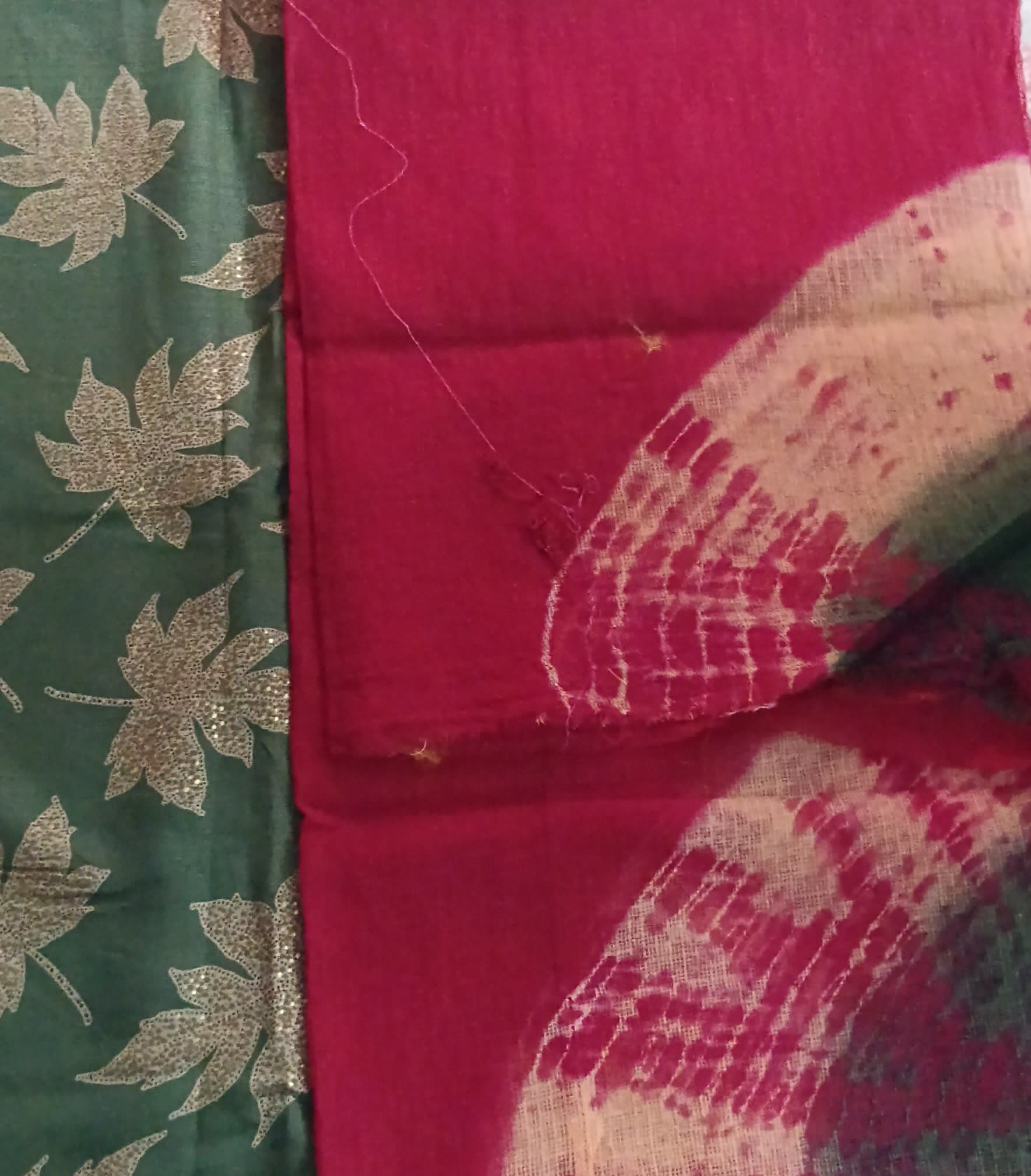 Rajasthani Pasmina Silk fabric dress