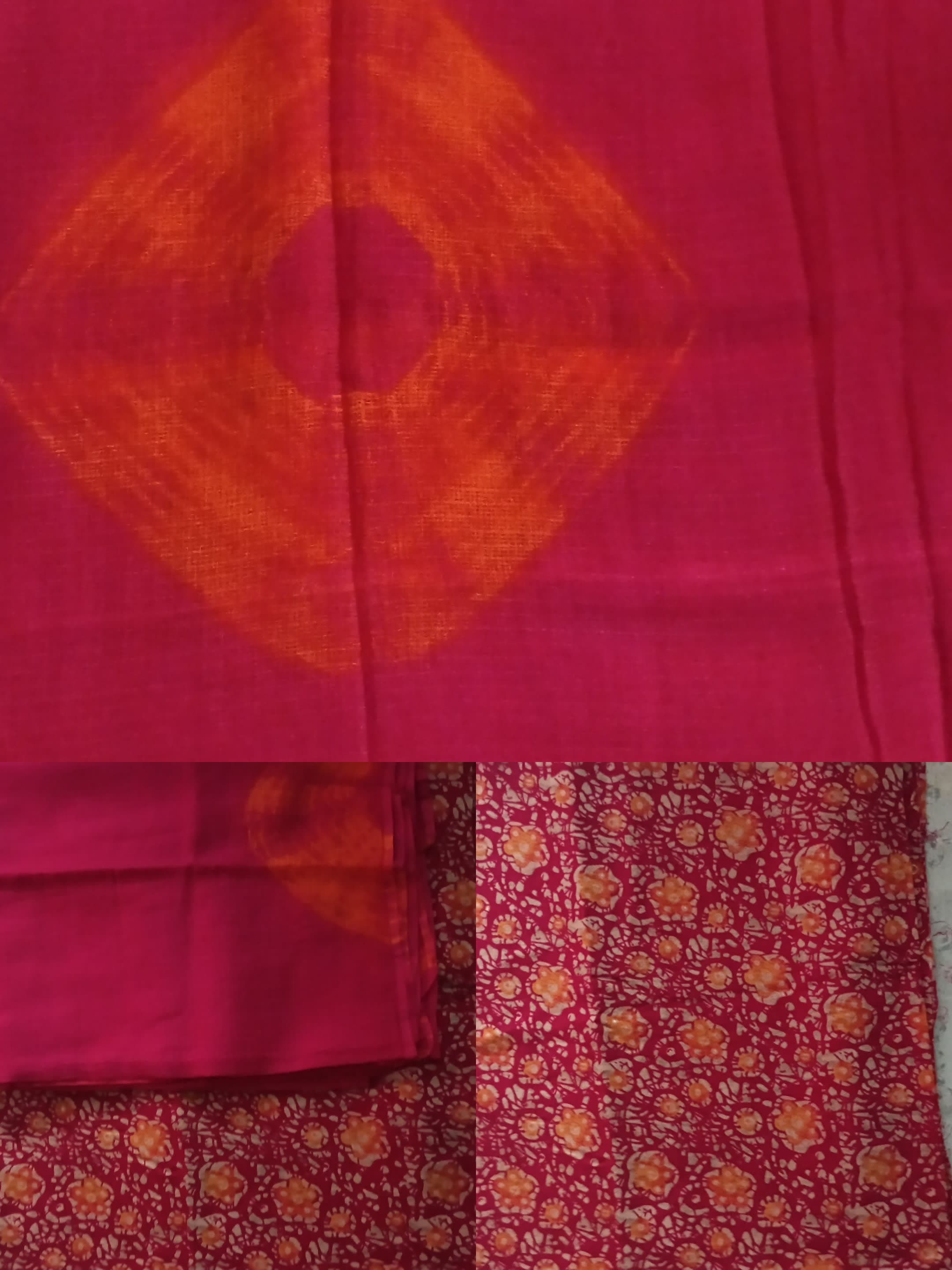 Rajasthani jam Silk dress with kota doriya odhana