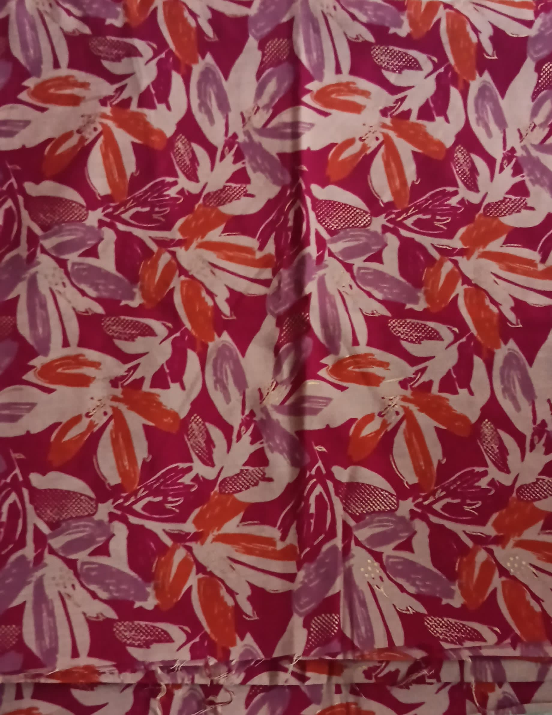 Rajasthani Jaam Silk With Kota Dori Odhna